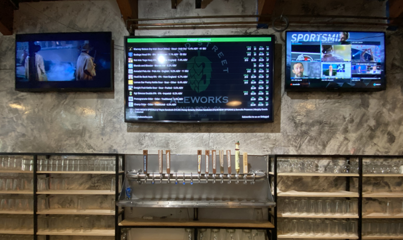 Third Street Aleworks, New Bar View